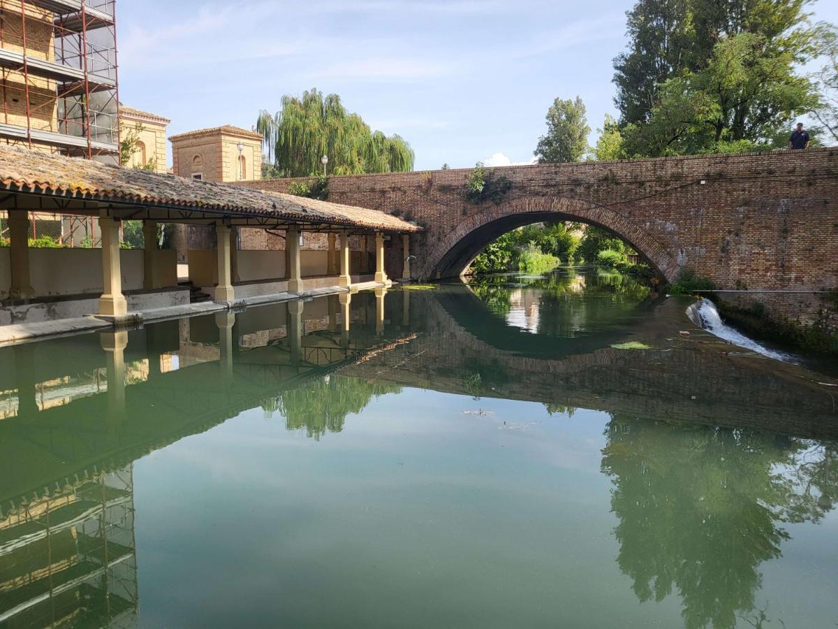 Appartamento Davanti Al Porto Romano 贝瓦尼亚 外观 照片